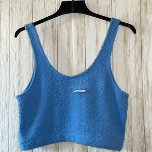 H&M Divided Fuzzy Crop Top